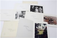 Lot 43 - HM Queen Elizabeth The Queen Mother - four...