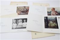 Lot 44 - HM Queen Elizabeth The Queen Mother - four...