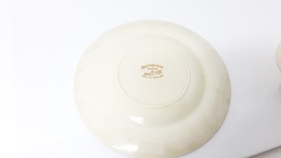 Lot 1024 - Clarice Cliff Crocus pattern trio