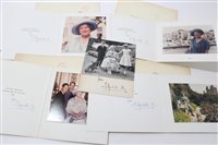 Lot 45 - HM Queen Elizabeth The Queen Mother - four...