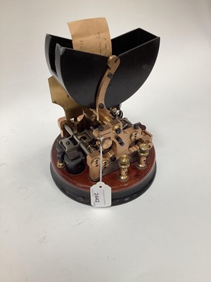 Lot 2442 - Rare early 20th century Ticker Tape Machine 'The Exchange Telegraph Co. Limited Patent' by M. Theiler & Sons, London numbered 5041.