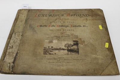 Lot 1514 - Luxurious Bathing print folio