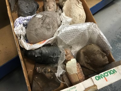 Lot 73 - Lot Ancient Egyptian-style mostly plaster copies