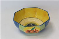 Lot 2004 - Clarice Cliff Fantasque Bizarre bowl of...