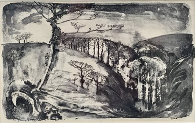 Lot 72 - Denis - print, signed and with dedication