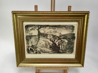 Lot 72 - Denis - print, signed and with dedication