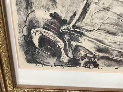 Lot 72 - Denis - print, signed and with dedication