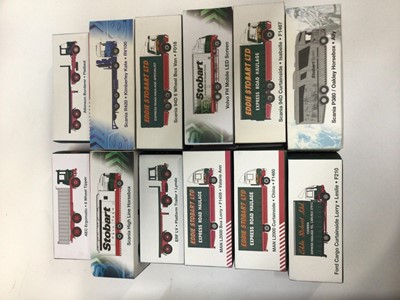 Lot 1856 - Diecast boxed selection of Atlas editions Eddie Stobart models (20)