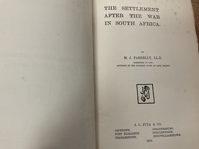 Lot 1730 - M J Farrelly - Settlement after the War in South Africa, Jutta 1900, signed by Baden Baden Powell