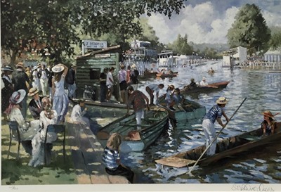 Lot 126 - Sheree Valentine-Daines (b. 1959) signed limited edition print - Henley