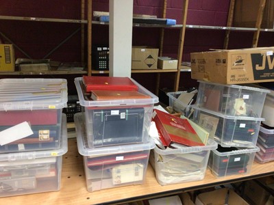 Lot 1410 - Stamps - large World accumulation in albums, loose and on stockcards including 1840 1d Black used, One Country Collections of Australia, Germany and others (QTY)