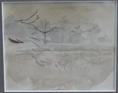 Lot 1024 - *Mary Potter (1900-1981) watercolour