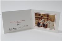 Lot 87 - TRH The Prince and Princess of Wales - signed...