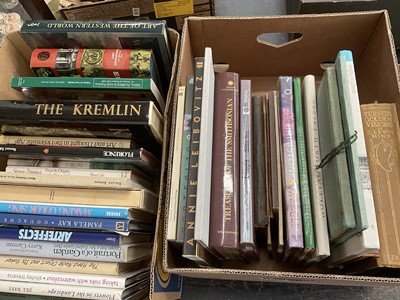 Lot 1722 - Two boxes of art reference books