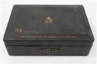 Lot 101 - 1930s King George VI - Government despatch box...