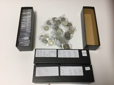 Lot 468 - G.B. - Mixed coinage to include early 19th century silver issues, pre 1920 and pre 1947 silver George VI cupro-nickel Six Pence GF and others (Qty)