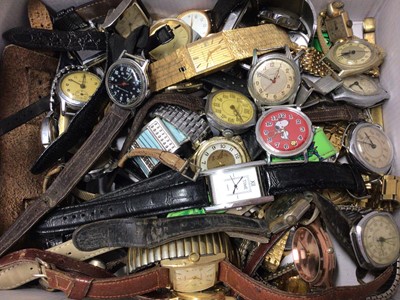 Lot 86 - Group vintage and contemporary wristwatches including 1958 Snoopy tennis watch