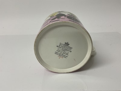 Lot 1071 - Wedgwood Queen Elizabeth II 1953 Coronation mug, designed by Eric Ravilious, 10.5cm high