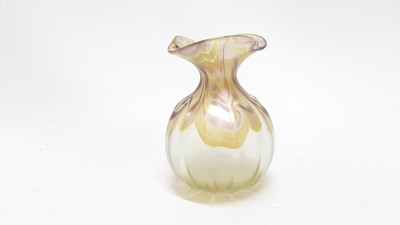 Lot 1278 - Decorative Loetz style vase