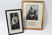 Lot 131 - HRH The Duke of Windsor - signature in ink -...