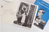 Lot 132 - The Duke and Duchess of Windsor - rare signed...