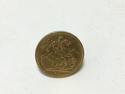 Lot 505 - G.B. - Gold Sovereign Victoria JH 1892M AVF (1 coin)