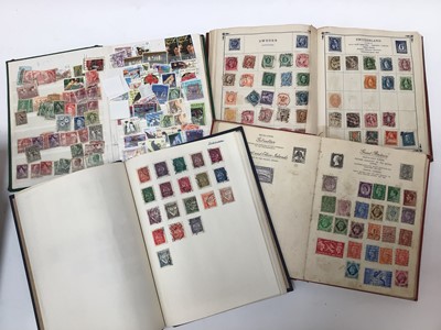 Lot 1442 - Stamps World selection in albums and stock card.