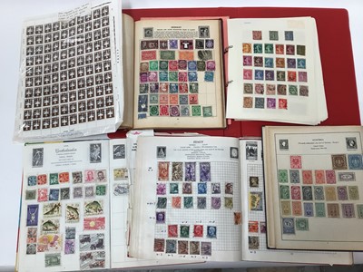 Lot 1445 - Stamps World Albums and Junior collections.