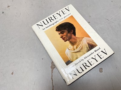 Lot 1758 - Nureyev, an autobiography, foreword Alexander Bland, signed and dedicated by Nureyev