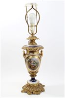 Lot 158 - Good quality 19th century French porcelain and...