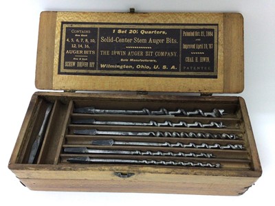 Lot 2518 - Irwin Auger bit in original box with label