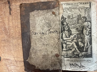 Lot 1763 - The Ecologues and Georgics of Virgil.  Published in Amsterdam in 1656