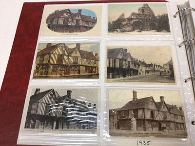 Lot 1454 - Postcards Colchester Collection in Album including historical buildings and landmarks, street scenes, some real photographic, social history and other cards. (309)