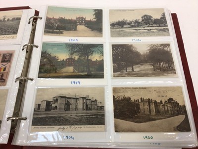 Lot 1455 - Postcards Colchester and Villages including barracks, early cards, street scenes, hotels, colleges, some real photographic and other cards. (248)