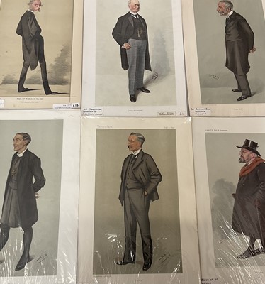 Lot 1465 - Group of period Vanity Fair lithographic prints of Teachers, Academics by Spy, Ape and others (19)