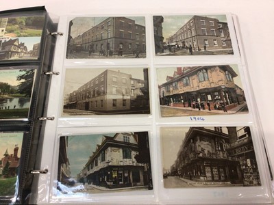 Lot 1460 - Postcards Ipswich, Dedham, and other Suffolk cards, street scenes, crowds, black and White vignettes, the Docks, real photographic cards and some modern cards. (336)