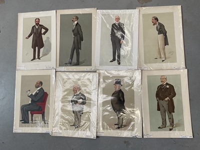 Lot 1469 - Group of period Vanity Fair lithographic prints of Bankers (17)
