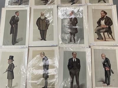 Lot 1470 - Group of period Vanity Fair lithographic prints of Ambassadors and Diplomats (12)