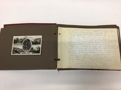 Lot 1480 - Isle of Wight holiday 1947 photograph and postcard album