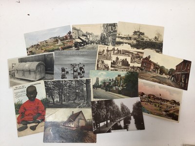 Lot 1483 - Two envelopes of mostly Essex cards