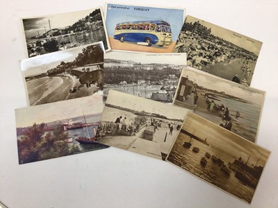 Lot 1486 - Two envelopes of Bristol and West country postcards