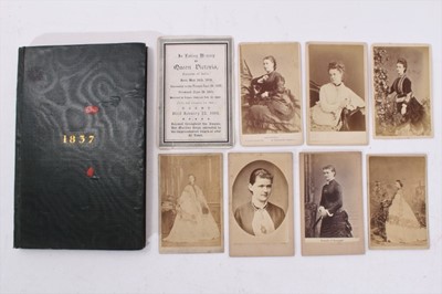 Lot 167 - Fascinating 1837 diary of a noblewoman who attended functions at Buckingham Palace, the Queens  first prorogue of Parliament  and other Court functions in the first year of Queen Victorias reign an...