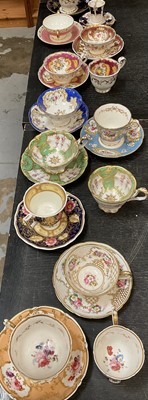 Lot 132 - Collection of Regency tea wares