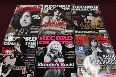 Lot 2280 - Nine boxes containing Record Collector magazines (many complete years), Q magazine and Record Collector Price Guides