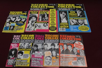 Lot 2279 - Six boxes of Record Collector magazines, many complete years including 80's, 90's and 2000's