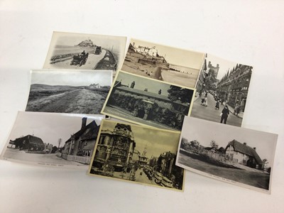 Lot 1498 - Shoebox of vintage unposted postcards (approx 300)