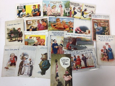 Lot 1502 - Comic Postcards by Barnforth (approx 60)