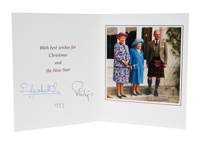 Lot 11 - H.M.Queen Elizabeth II and H.R.H. The Duke of Edinburgh