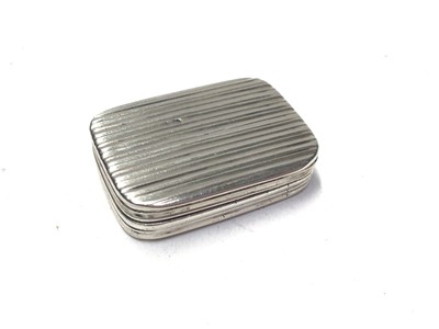 Lot 309 - Georgian silver vinaigrette Birmingham 1806