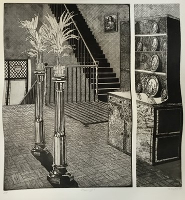Lot 264 - Graham Greenfield (b.1951) print - 'Steppenwolf I', signed A/P